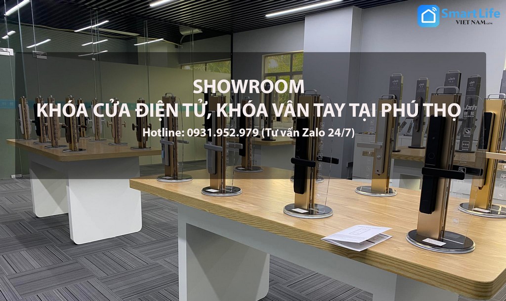 Cửa hàng Khóa vân tay Phú Thọ