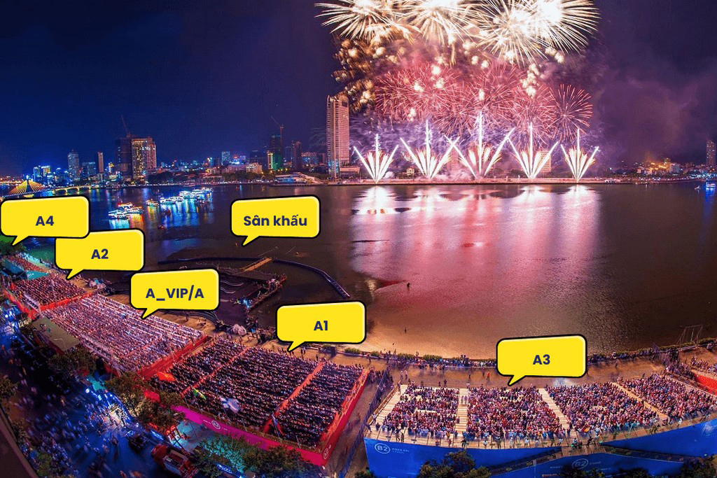 Khan dai le hoi phao hoa Da Nang 2026