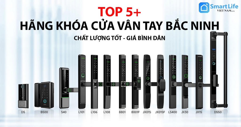 Khóa cửa vân tay Bắc Ninh