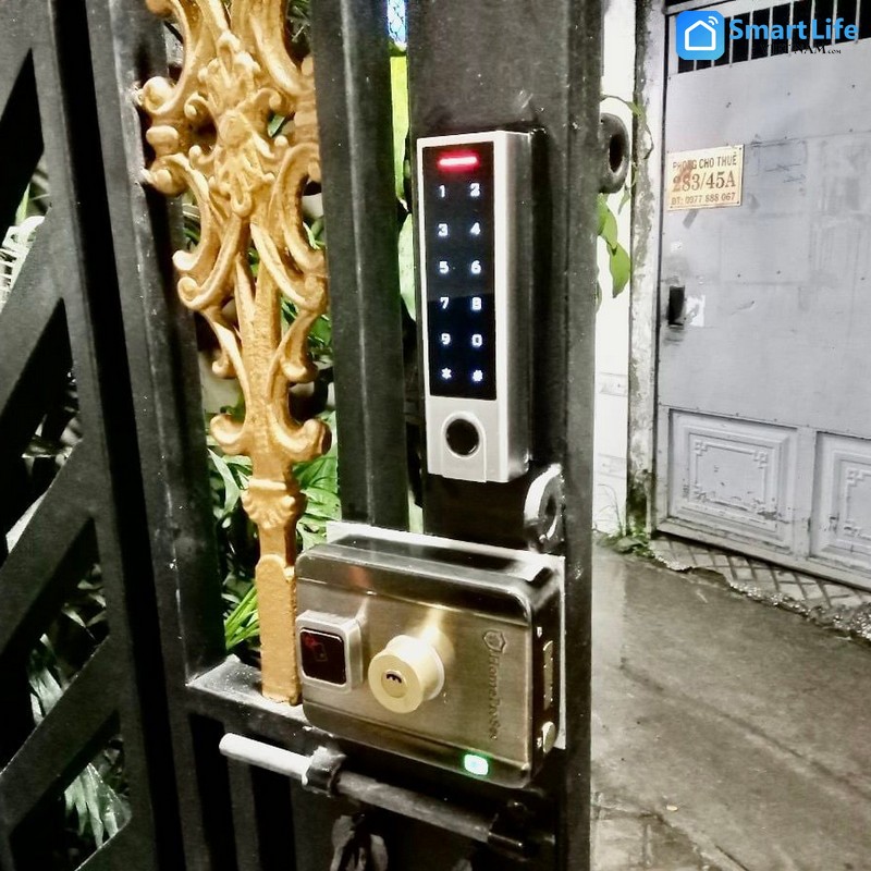 Khoa cua van tay Ninh Binh-Lap cho phong tro, can ho