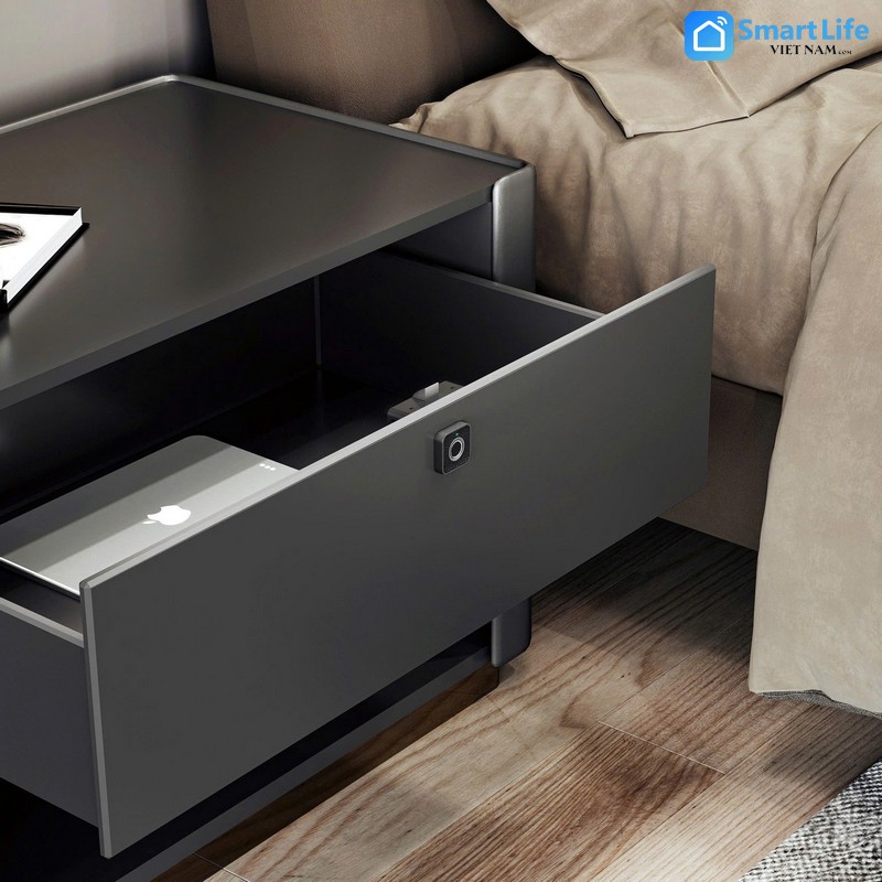 Khoa van tay Ninh Binh-lap cho cua tu