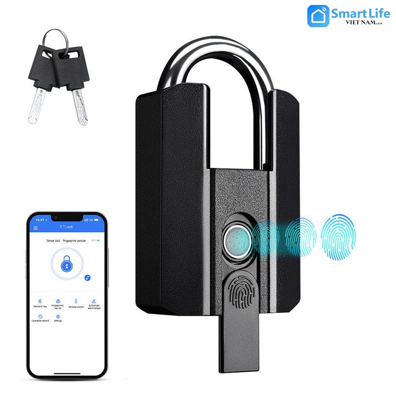 O khoa van tay Quang Ninh