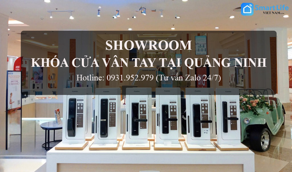 Showroom Khoa cua van tay Quang Ninh