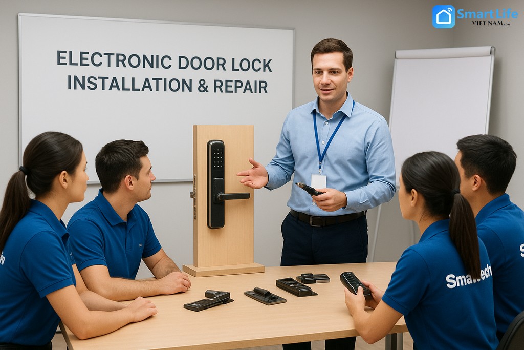 Sua chua khoa cua van tay tai Phu Tho